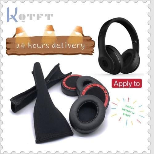 Earpads Velvet for Edifier W855BT W 855BT Headset Earmuff Bumper Cover Cups Sleeve pillow Repair