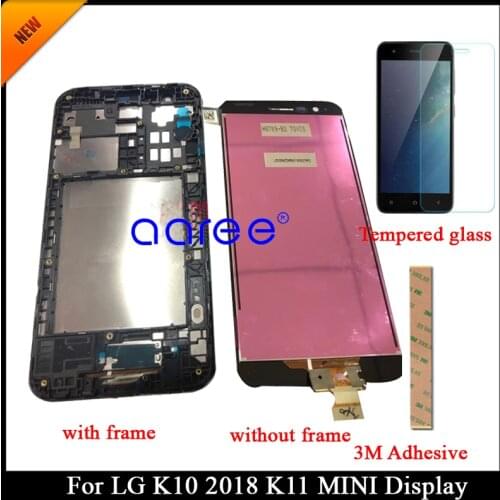 Tested Grade AAA LCD Display For LG K10 2018 K11 LCD For LG K10 2018 K11 Display LCD Screen Touch Digitizer Assembly With frame