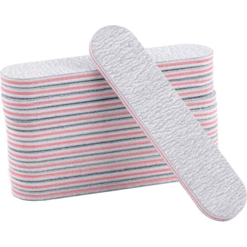 50pcs Double-sided Nail Files Disposable Nail File Set Manicure Tools Portable Pedicure Rasp 180 240 grit Mini Nail Art Travel