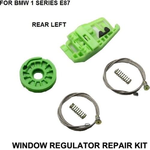 CAR WINDOW KIT FOR BMW 1 SERIES E87 WINDOW REGULATOR REPAIR KIT REAR LEFT 2003-2013