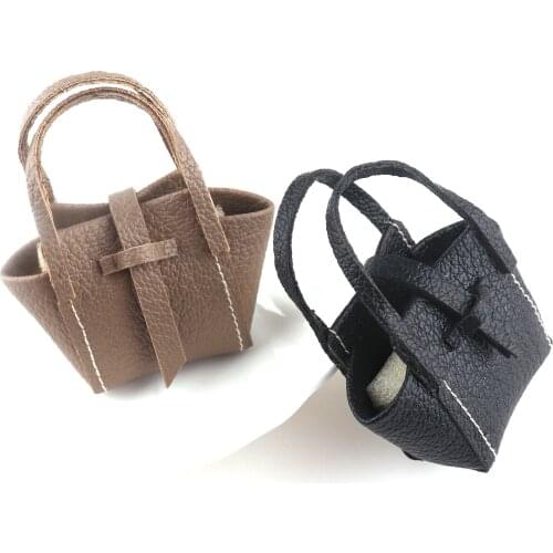 Dollhouse Decoration 1:12 Miniature Totes bags Dollhouse Handbag for Blythe Doll House Decorated Bags for Blythe Holiday Gift