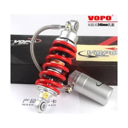 Motorcycle Adjustable Spring Air Nitrogen Rear Shock Absorber forsoco-TC/TS For Honda Grom MSX125 SF Benelli Kawasaki Z125 Pro