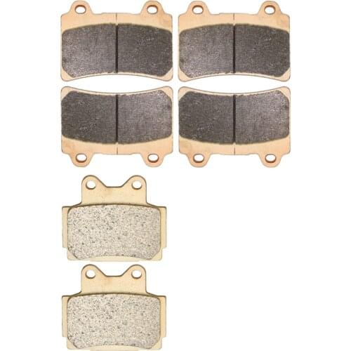 Brake Pad Set for YAMAHA Street TZR250 TZR 250 2MA E508 1987 1988 Front Rear