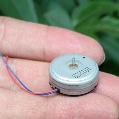 NdFeB Strong Magnetic 90 Degree Angle Micro Motor Precious Metal Brush Six-pole Commutator Ultra-thin Motor DC3V 18000 RPM