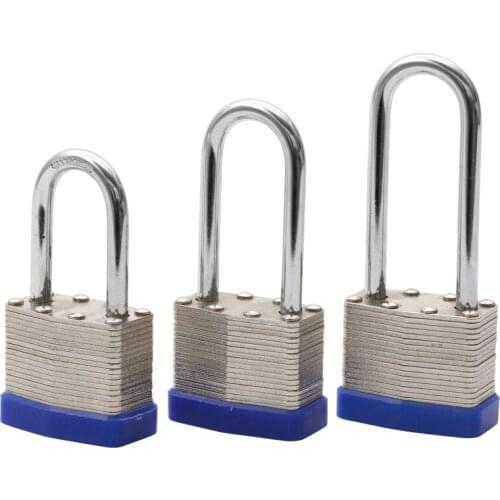 Locks Industrial Safety Products Metal Heavy Duty Steel Loto Waterproof Laminated Padlock with Anti- rust Corrosion