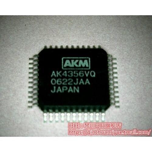 10pcs AK4356VO AK4356V0 QFP new
