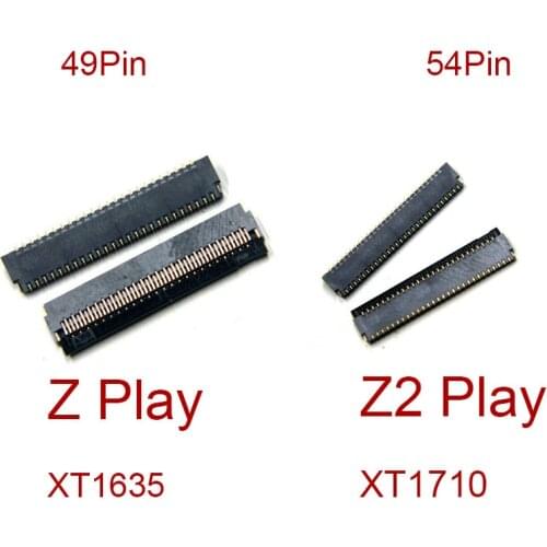 10pcs LCD Display FPC Connector Clip Socket For Motorola Moto Z2 Play XT1710 Z Play Droid XT1635 Screen Plug Port On Motherboard