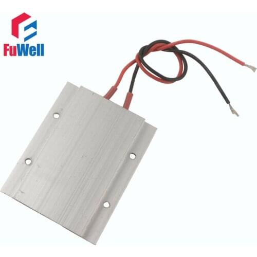 150W 24V 180 Degree Constant Temperature PTC Heating Element Heater Plate 76X62x6mm Safety Surface Insulation