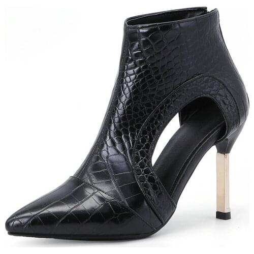 2020 Plus Size 34-48 New Women Shoes Basic High Heel Shoes Female Snake Printed Toes Sexy Ladies Party Dress Shoes