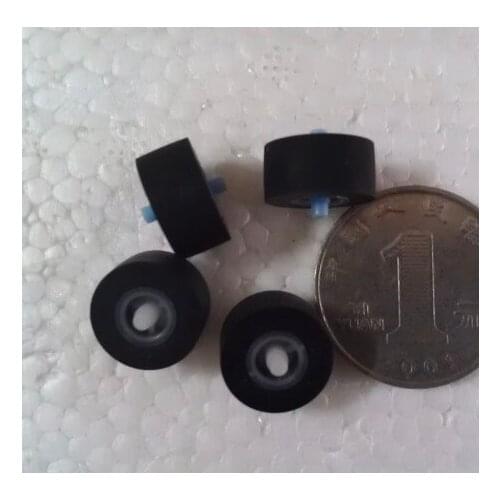 4Pieces/Lot 13x6x2mm Card Seat Audio Belt Pulley Tape Recorder Belt Pulley Wheel