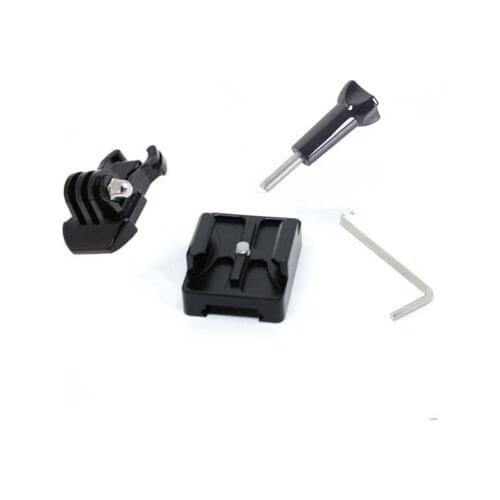 Aluminum 20mm Picatinny Weaver Gun Rail Hunting Adapter Camera Mount Buckle For Gopro Hero 6/5/4 3+/3 Sports camera accessories