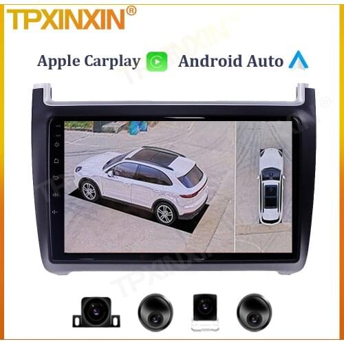 6+128G For Volkswagen POLO 5 2008 - 2020 Android Auto Stereo Head Unit Car Radio Multimedia Video Player GPS Navigation
