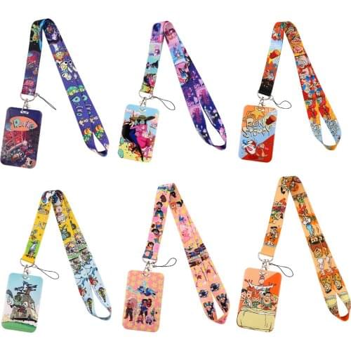 CB0178 Cartoon Cat High Quality Card Cover ID Badge Case Clear Bank Credit Card Badge Holder Accessories