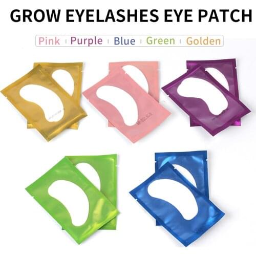 THINKSHOW 50/100 pairs/Lot Eye Gel patches for Eyelash Extension 3D Eye Pad Eyelash Eye Mask Makeup Tools