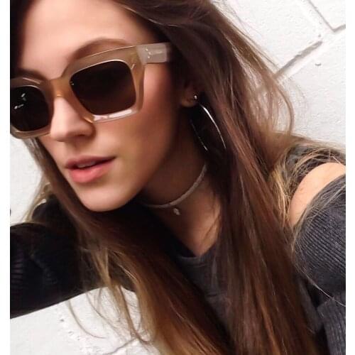 Classic Fashion Vintage Square Sunglasses Women Men 2021 Luxury Brand Designer Popular Travel Sun Glasses Female Shades UV400