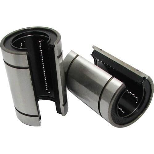 Hot sale 2pcs LM10UUOP 12 16 20 LM25UUOP 30 35 LM40UUOP 16mm Linear bearings CNC Linear Bushing for 3D printer parts shafts