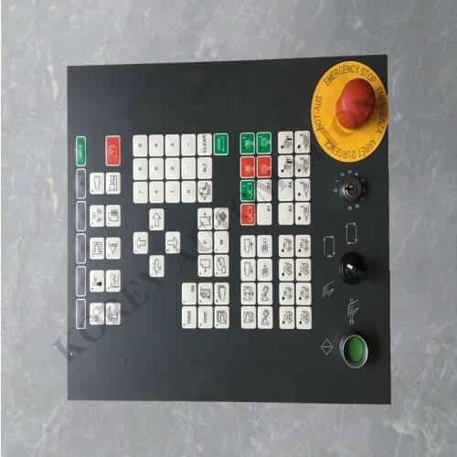 B&R INJECTION MOLDING MACHINE COMPUTER KEYBOARD PLATE 5E2000.10 USED GOOD IN CONDITION