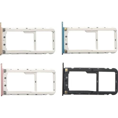 OEM Micro SD / SIM Card Reader Tray Holder Slot For Xiaomi Redmi Note 5 Pro Black Gold Rose Gold Blue
