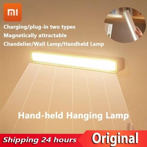 XIAOMI YOUPIN Midea Handheld Magnetic Light Closet Wardrobe Desktop Night Lights Can Pasted Table Lamp For Kitchen Bedroom