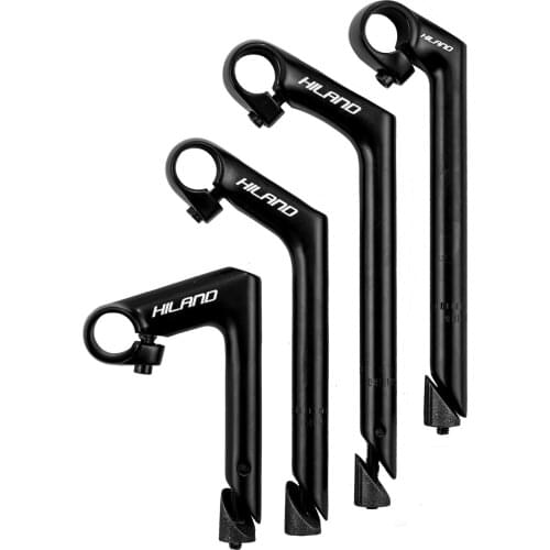 Road Bicycle Fixed Gear Retro Gooseneck Bike Stem Accessories Cycling Stem Part Suitable For 25.4mm Handlebar