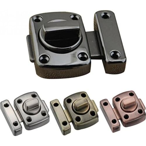 Universal Door Latch Gate Latch Security Sliding Door Lock Door Bolt Zinc Alloy With Screws Latch