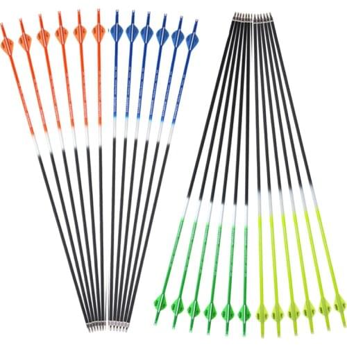 Spinal 500 High Precision Shooting Carbon Arrow The Arrowhead Can Be Replaced With A Hunting Arrowhead