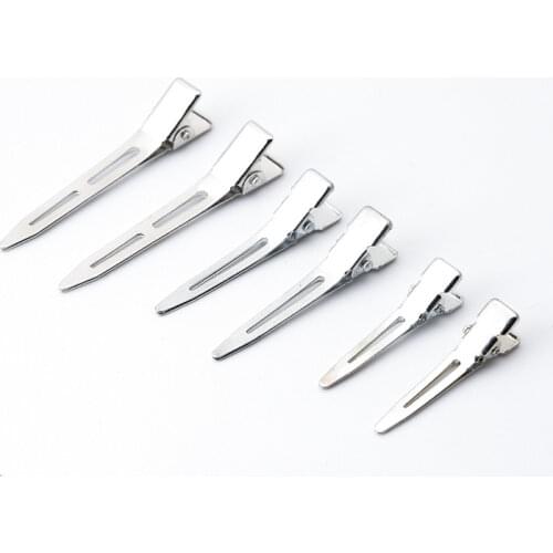 10/20Pcs Fashion Flat Crocodile Hairpin Hair Clip Shape Aid Clip Single Prong Alligator Makeup Clip Hairstying Accessories