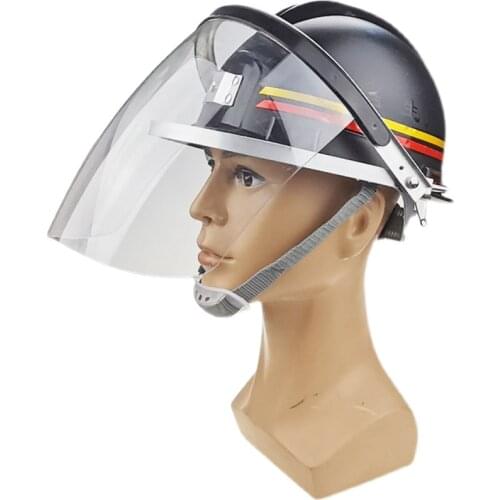 Hard Hat with Face Shield Electrical Welding Miner Work Safety Helmets Anti-splash Anti-impact Full Face Visor Protective Screen