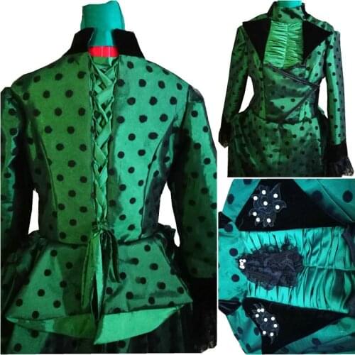 2021 new Victorian Gothic/Civil War Southern Belle Ball Gown Dress Halloween Theater Movie loose dresses D-186