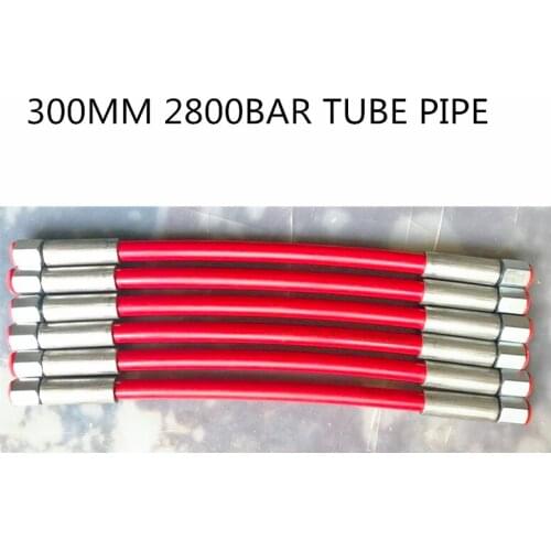 300mm High Pressure Diesel Common Rail plunger injector test Tube Pipe 2600bar 2800bar M14-14