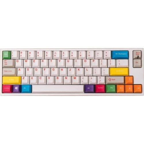 35 Keys All over Dye Subs RGBY CMYK CMYW PBT Keycap Modifiers For Custom 64 minila 68 84 86 980 Mechanical Keyboard