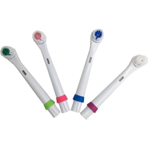 4 pcs Oral Hygiene Rotary Electric Tooth Brush Heads Professional Precision Clean Replacement Electric Heads