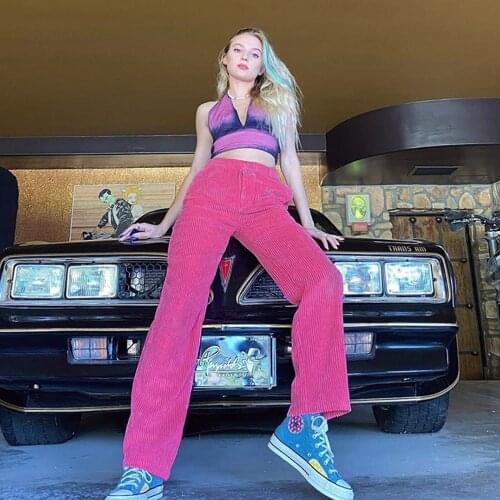 New Arrival Korean High Women Harem Pants Loose Casual Street Denim Trousers All-matched Casual Cotton Denim Pants High Waist