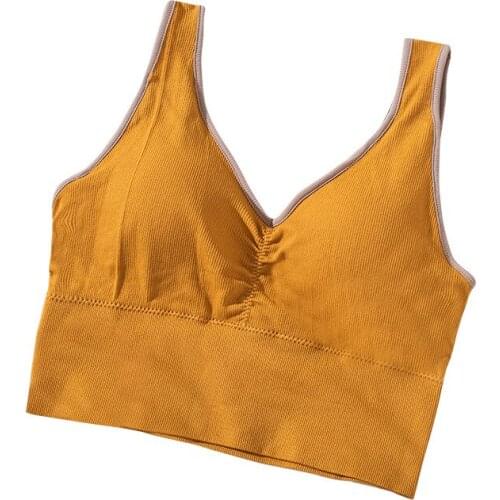 Thailand latex explosion bra body breathable bottoming chest wrapped beautiful back sports bra one-piece rims-free underwear