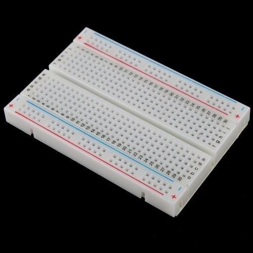 Hot sale DIY 400 Points Solderless Bread Board Breadboard 400 PCB Test Board for ATMEGA PIC Arduino UNO Free Shipping
