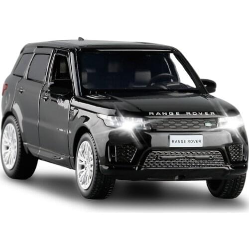 1:32 Alloy Car Land-Rover Model 6 doors Range Rover Sports Car Model Sound and Light Back Children Toys Favorite for Boy