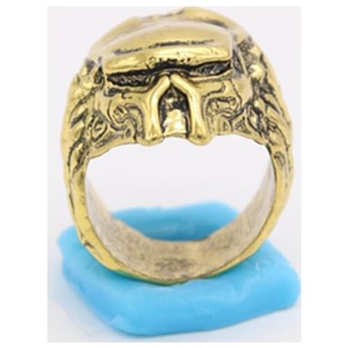 Fashion Gothic ring Alien Predator head ring for men The punk style ring for men