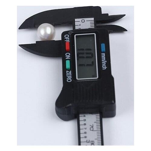 Fashion Natural 10-11mm white round loose beads no hole for jewelry making