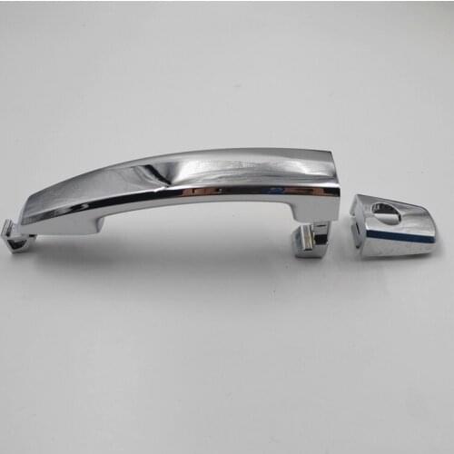 Exterior Door Handle Chromed Front Rear for Chevrolet Aveo Sedan 2007-2011