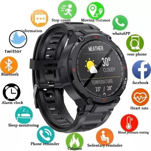 2021 New Smart Watch Men Sports Fitness Bluetooth Call Multifunction Music Control Alarm Clock Reminder Men Smartwatch For Phone