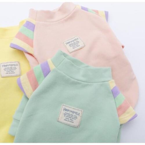 Pets Dogs Clothes Cute Fashion Shirt For Small Puppy Chihuahua Maltese Poodle And Cats