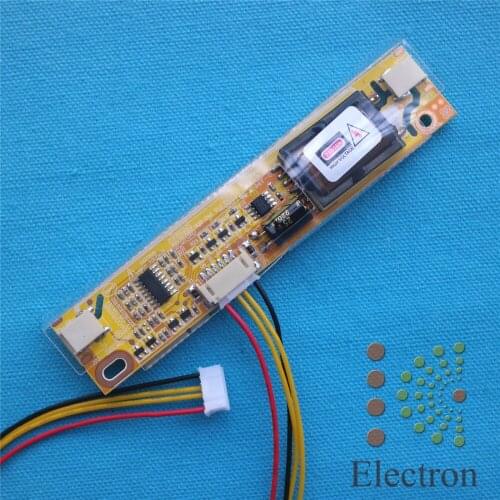 Universal 2 Lamp Backlight Laptop LCD CCFL Inverter Board 125*25mm For 10-19" Screen 10V-20V