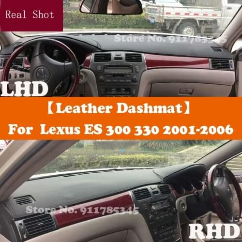 Suede Leather Dashmat Accessories Car-Styling Dashboard Covers Pad Sunshade For Lexus ES 300 330 Windom VZV 3.3 MCV31 2001-2006