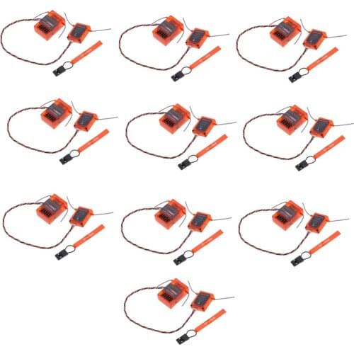 10pcs AR6210 6 Ch DSMX High- Receiver Extended Antenna For Spektrum DX6