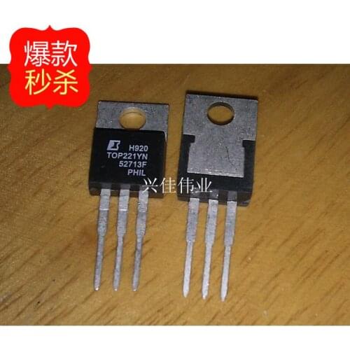 10PCS New original authentic TOP221 TOP221YN TO220 POWER power management chip