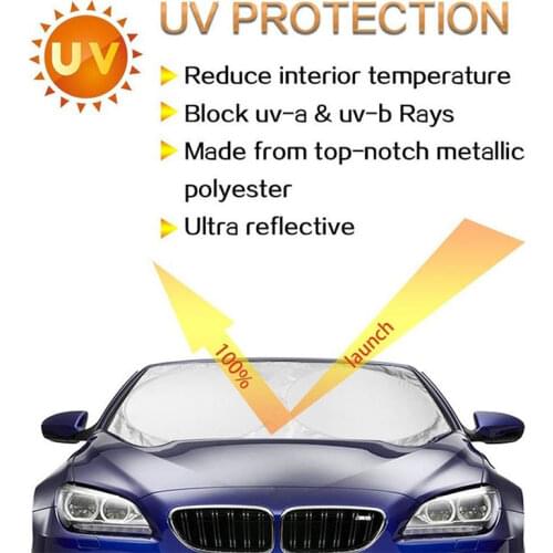 190*90 Front Window Windshield Auto Sun Visor Large SunShade Durable Block Cover Protector Vehicle