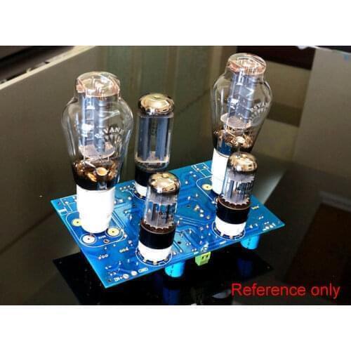 6SN7-300B Stereo Vacuum Tube Amp Single-ended Hi-Fi Power Amplifier DIY Kit 8W+8W for Preamp PreAmplifier NEW