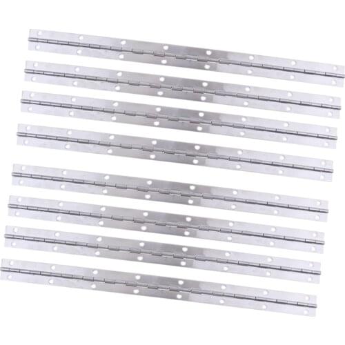 8X Boat Piano Hinge 316 Stainless Steel Marine Deck & Cabin Hardware, Door Hinge