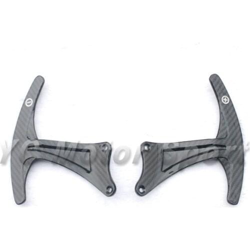 Car Accessories Dry Carbon Fiber Shift Paddle Fit For 2008-2013 Maserati GranTurismo GTS Gran Cabrio Shift Paddles