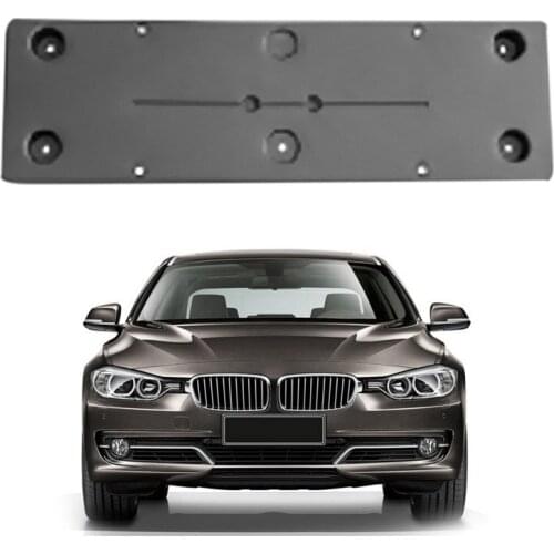 Car Front Bumper License Plate Car License Plate Holder Car Accessories for BMW- 3 Series F35 51117397621